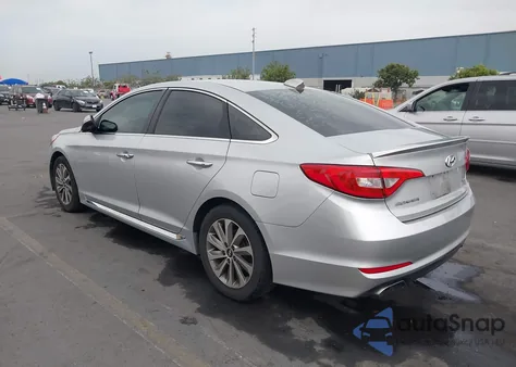2016 Hyundai Sonata Sport из США, поврежденный, VIN 5NPE34AF0GH400550